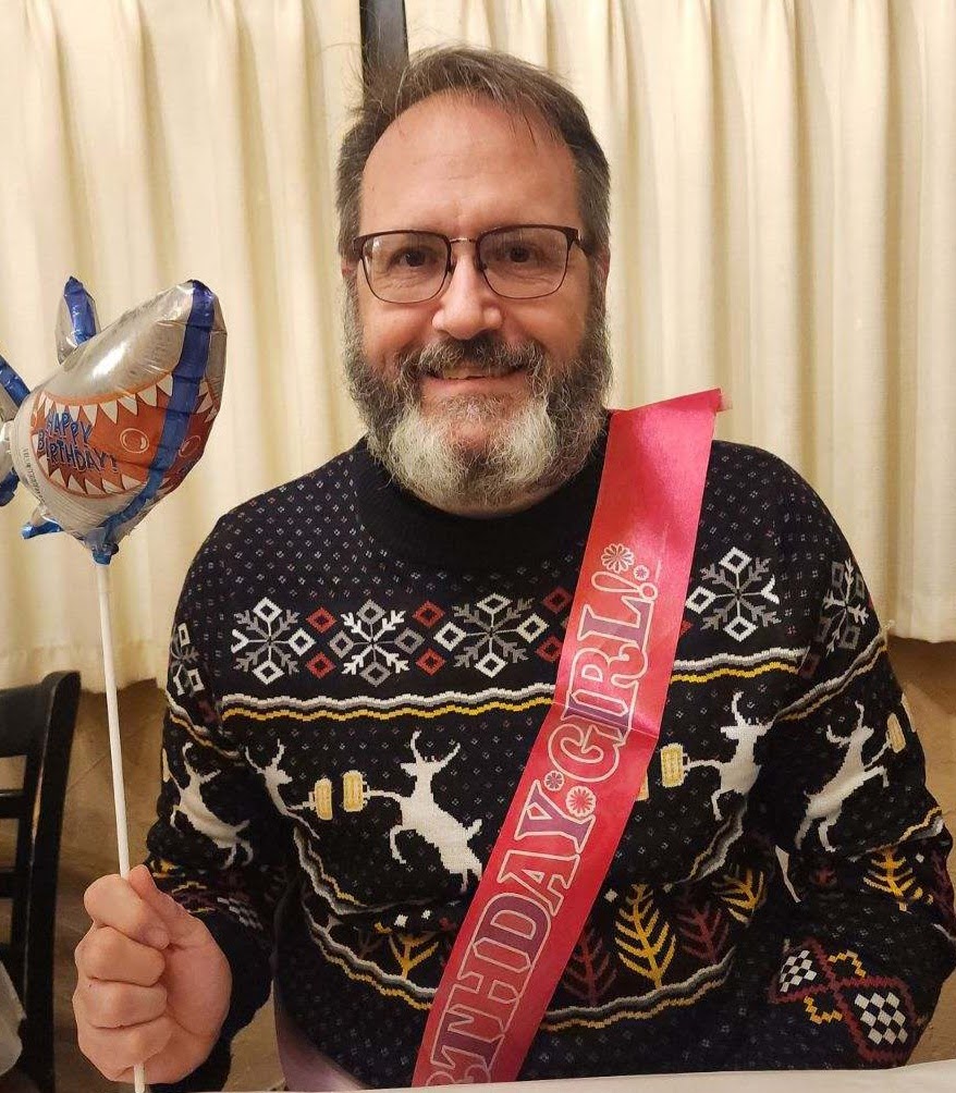 Lee Cottrell at retirement party